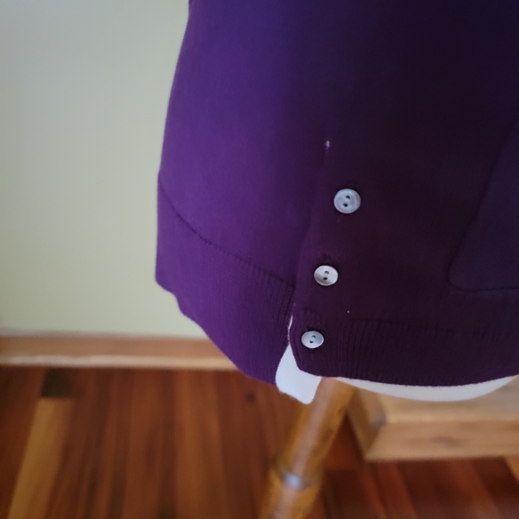 A/X ARMANI EXCHANGE | PURPLE CARDIGAN - Picture 5 of 14